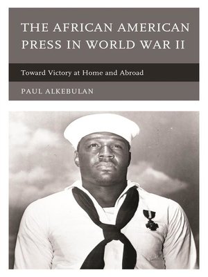 cover image of The African American Press in World War II